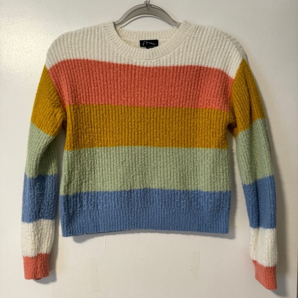 Multicolored kids sweater - Picture 1 of 3
